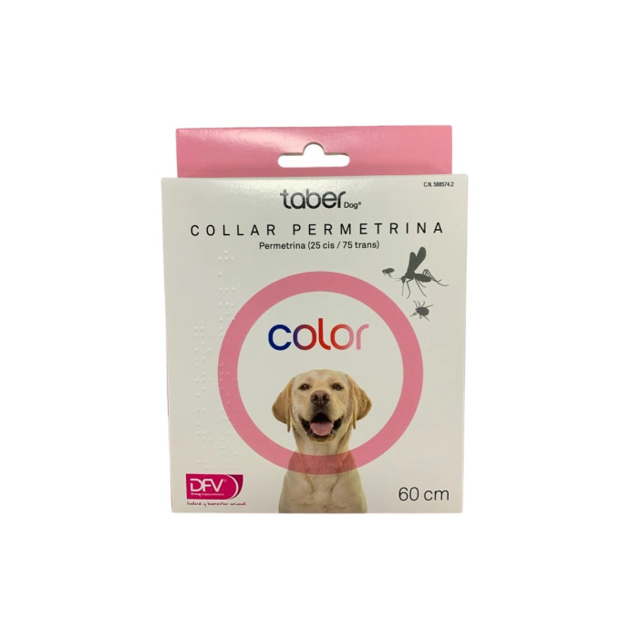 TABER TABERDOG COLLAR PERMETRINA 40...