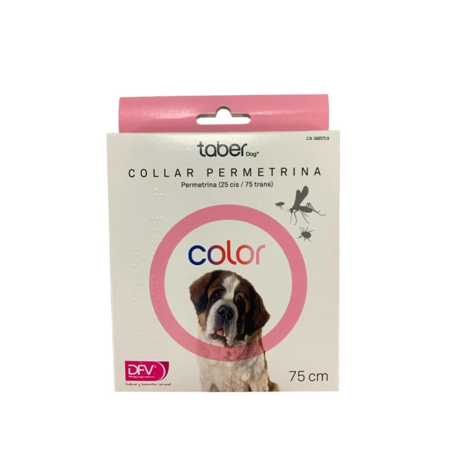 TABER TABERDOG COLLAR PERMETRINA 40...
