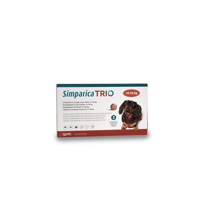 SIMPARICA TRIO 5-10 KG